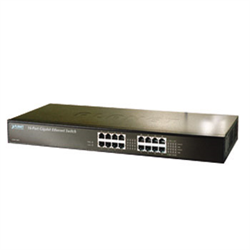 Switch - Gigabit - 10/100/1000Mbps - 16 PORT