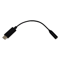 USB-C 3.1 Male To 3.5mm 4 Conductor Female Headphone Adapter