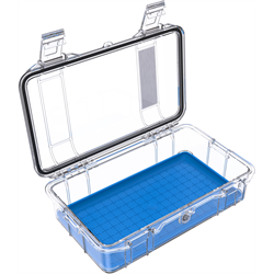 Pelican Micro Case - M60 - Blue w/ Clear Lid