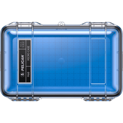 Pelican Micro Case - M60 - Blue w/ Clear Lid