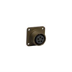 Box Mount Receptacle 5-Pin Female