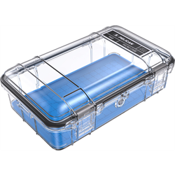 Pelican Micro Case - M60 - Blue w/ Clear Lid