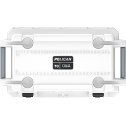 Pelican ProGear Elite Cooler - 70QT - White/Grey