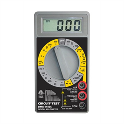 Multimeter with Continuity Buzzer & Battery Test