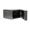 MAINFRAME Wall Mount Cabinet Double Section 6U - Black