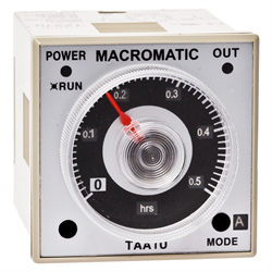 Macromatic - Time Delay Relay; Dial; 8-Pin Plug-in; (6) function; 5A DPDT