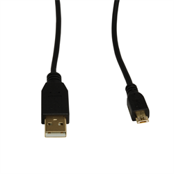 USB 2.0 A/Micro 5 Pin - 6 ft. Cable