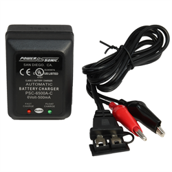 SPECIAL - PowerSonic - Gel Battery Charger - 6V - 500mA