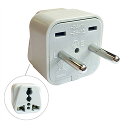 Travel Adapter - 2 Conductor - Europe