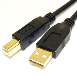 USB 2.0 A/B Cable 15ft.***