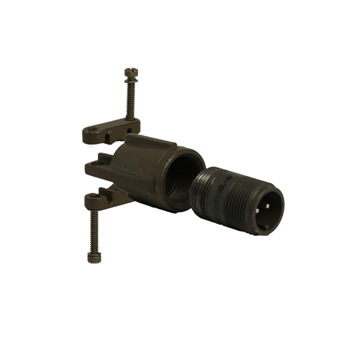 Cable Receptacle w/ 2 Pin Male Insert | Ko-Hen Electronics Supply Ltd.