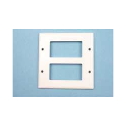Decora Outer 2 Position Wall Plate Cover - White