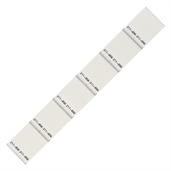 WAGO - Labels Self-Laminating 15x22mm White 1000/reel
