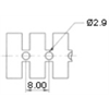 TERMINAL BLOCK 12 POS. 17.5A (8mm Pitch)