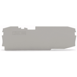WAGO - 2006 Series - End plate for Automotive Fuse Block - GREY