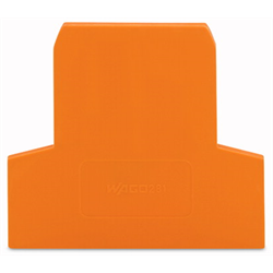 WAGO - End Plate for 281 Series Fuse Block - Orange