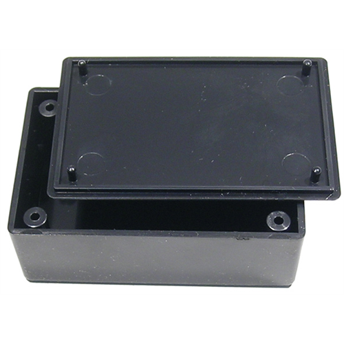 BLACK PLASTIC PROJECT BOX KoHen Electronics Supply Ltd.