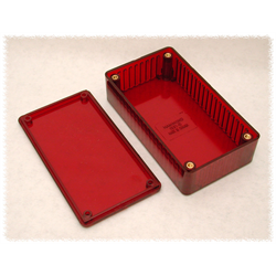 Red ABS Plastic Case