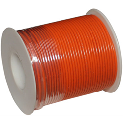20ga  Orange Primary Wire - 100ft