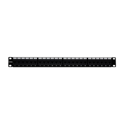 Patch Panel - CAT5E - 24 Port - Loaded Patch Panel