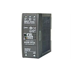 IDEC - PS5R-V Series, 120 Watt, 24Vdc out @5A