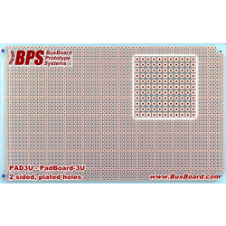 PADBOARD-3U - Prototype CB - Pad-per-Hole