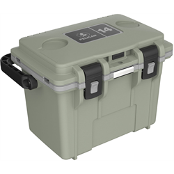 Pelican ProGear Elite Cooler - 14QT - Sage / Gray