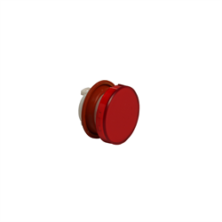 idec - HW Series, Push Button  Round FLUSH Lens, RED