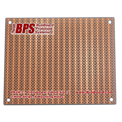 ProtoBoard2H-2, 2-Hole Strips, 1 Sided, 80 x 100mm