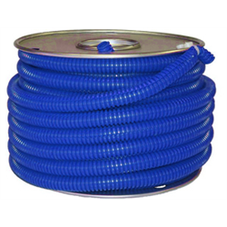 1/2" Convoluted Tubing /FT - Blue