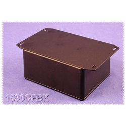 1590D Watertight Flanged Box - Black