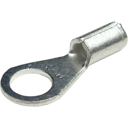 Ring Connector, Non-Insulated, Brazed Seam, 16-14, #8 (100pc/pkg)