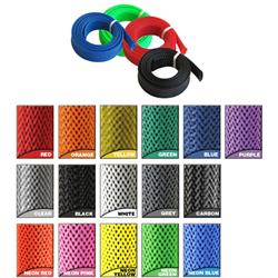 Braided Sleeving 1/2" x 7ft.-Neon Blue