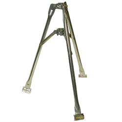 Tripod 3ft., Includes 2" and 1-5/8" Universal Pole