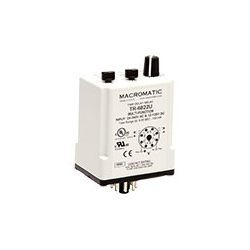 Macromatic - Time Delay Relay; Plug-in; (8) function; 24-240 VAC/12-125VDC; 10A