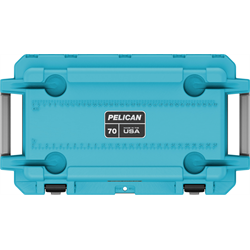 Pelican ProGear Elite Cooler - 70QT - Cool Blue/Gray