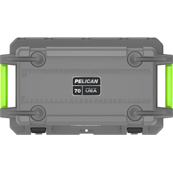 Pelican ProGear Elite Cooler - 70QT - Dark Gray/Green
