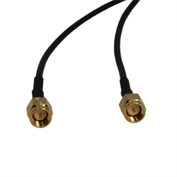 SMA Plug to SMA Plug RG174/U Cable 10FT