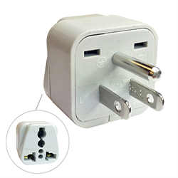 Travel Adapter - 3 Conductor - North America