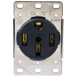 Receptacle, Dead Front, 50A RV Power