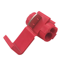 Tap Connector, 22-18, Red (15pc/pkg)