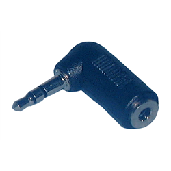 Right Angle Adapter 3.5mm Plug to Jack