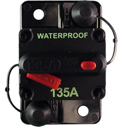Circuit Breaker - Waterproof - Hi Amp Manual Reset - 135A