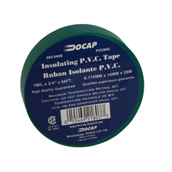 TAPE - Electrical, GREEN