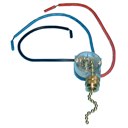 Pull Chain Switch - 3-way (L-1, L-2, L-1&2, Off)