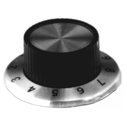 FLANGED KNOB PKG/2