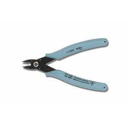 Shearcutter, heavy duty, Weller® Xcelite®, blue grips, for IC pins, cables, and
