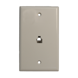 4 Conductor Phone Wall Plate