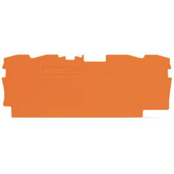 WAGO - End Plate for 2004 series 4 Cond Terminal Blocks - Orange