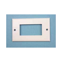 Decora Outer 1 Position Wall Plate Cover - White